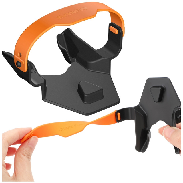 Alogy Blokada zabezpieczenie osłona śmigieł Wings opaski do drona do DJI Mini 3 Pro Czarno-pomarańczowy