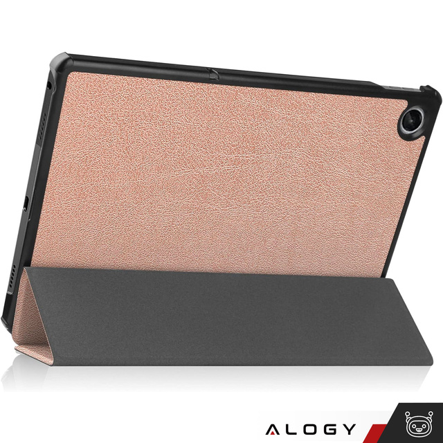 Alogy Etui na tablet do Lenovo Tab M10 Plus 3 Gen 10.6” 2022 TB128XU TB125FU Book Cover Case Różowe złoto