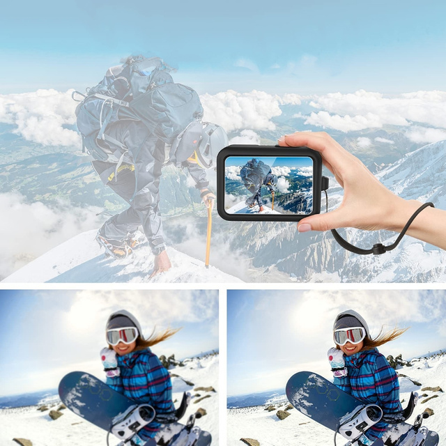 Alogy Etui ochronne silikonowe obudowa TPU do GoPro Hero 11/10/9 silikon case czarne