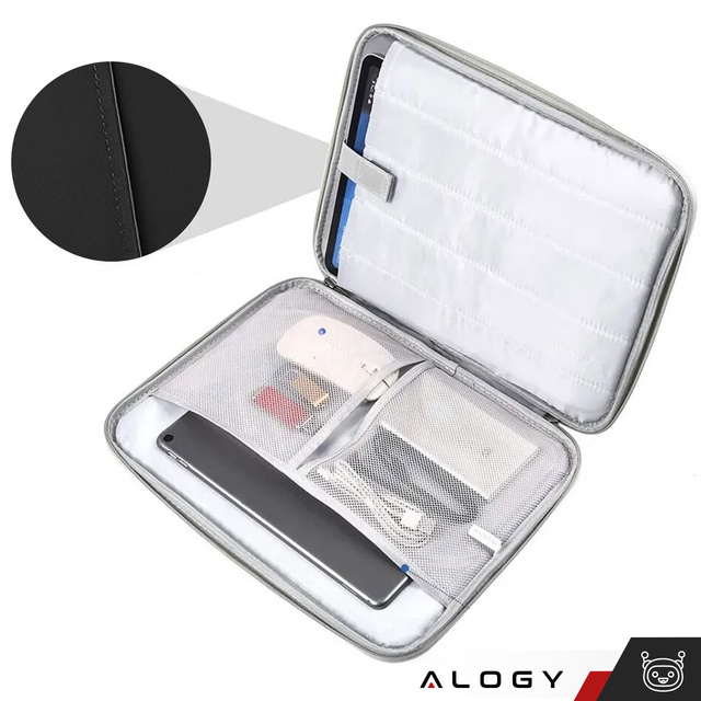 Alogy Torba na tablet Etui Pokrowiec Wsuwka do 11 cali Czarna