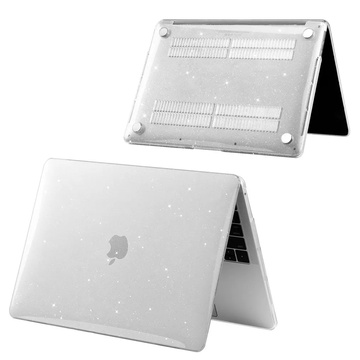 Alogy Etui Hard Case do Apple MacBook Pro 13 2016-2020 Glitter Clear