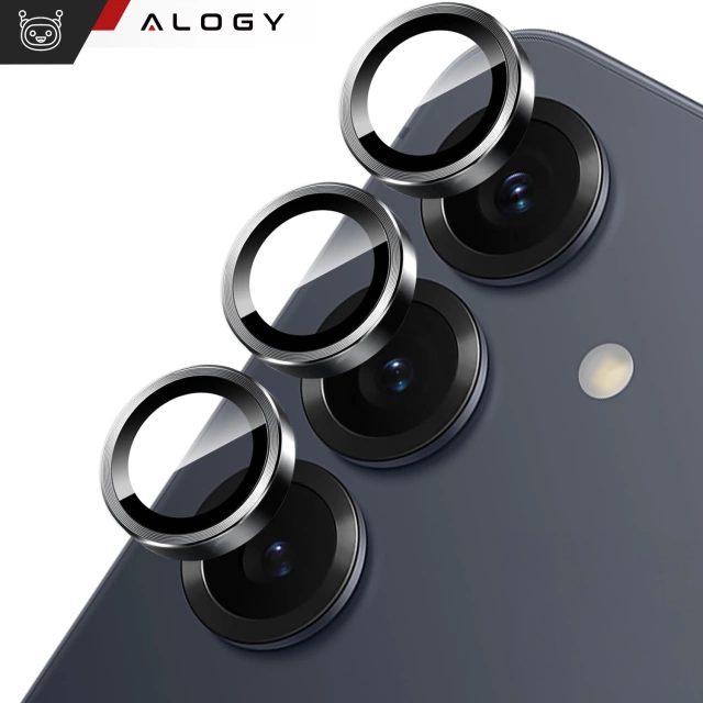 Alogy Lens Protector PRO+ Szkło do Samsung Galaxy S25 osłona na aparat obiektyw nakładka ochronna
