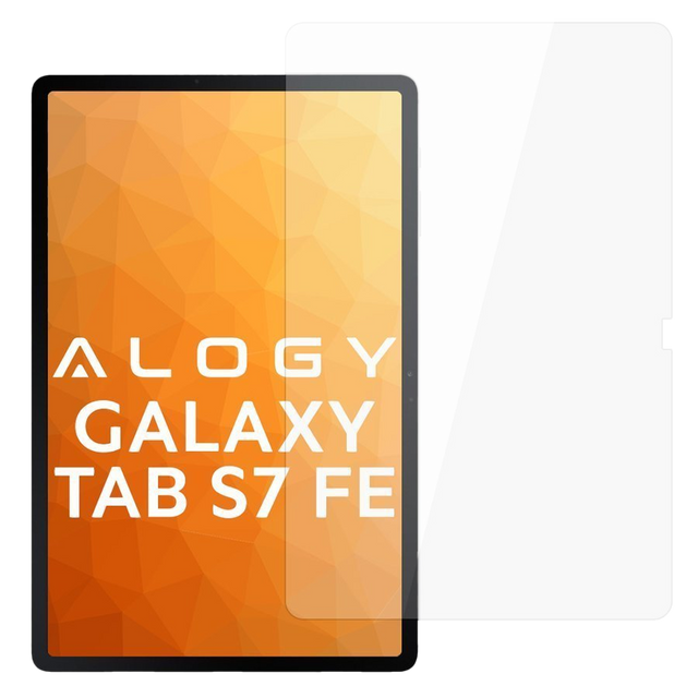 Alogy Szkło hartowane na tablet 9H do Samsung Galaxy Tab S7 FE 12.4 T730/T736B