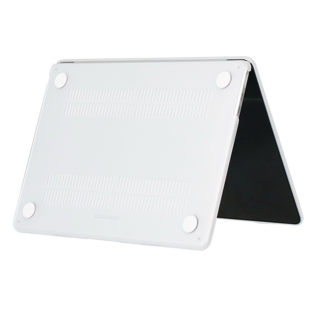 Alogy Etui Hard Case do Apple Macbook Air 13 2022 M2 Matowy Biały