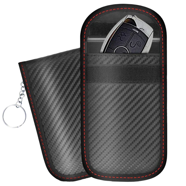 Alogy Antykradzieżowe etui na klucze pokrowiec blokujący sygnał 13x8.2cm
