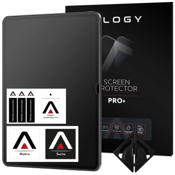 Matowe Szkło hartowane do Apple iPad 10.9 2022/2025 10/11 GEN Alogy Matte Paper-Like Screen Protector z zestawem montażowym