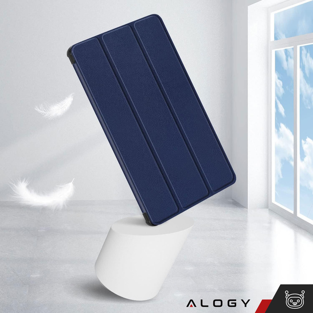 Alogy Etui na tablet Lenovo Tab M9 2023 9" TB310XU TB310FU Book Cover Case Granatowe