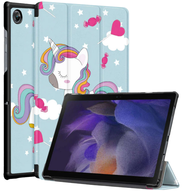 Alogy Etui Book Cover do Samsung Galaxy Tab A8 2021 Jednorożec