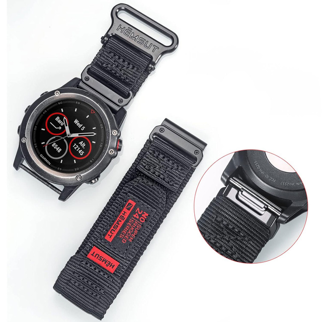 Alogy Pasek nylonowy Sport Strap na rzep do Apple Watch 1/2/3/4/5/6/7/8/SE (38/40/41mm) Niebiesko-szary