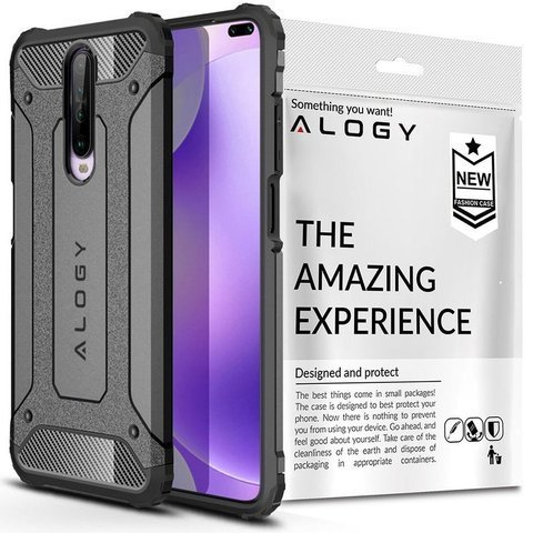 Etui na telefon Alogy Hard Armor do Xiaomi Redmi K30/ Poco X2 szare