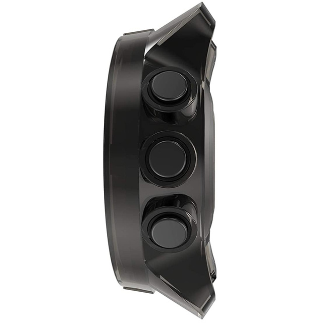 Alogy Etui silikonowe do smartwatcha case do Suunto 9 50 mm Czarne