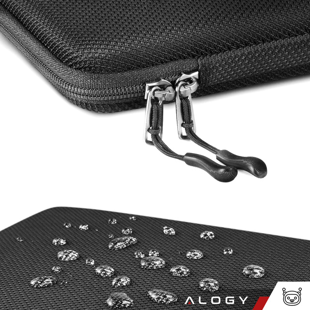 Alogy Hard Foam Bag Torba na laptopa, MacBooka Air Pro 13.3" etui ochronne do laptopów 13-14" Czarna