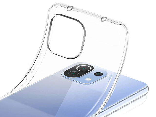 Etui na telefon Alogy silikonowe do Xiaomi Mi 11 Lite silikonowe przezroczyste