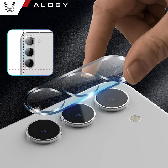 Alogy 3x Szkło hartowane do Galaxy S24+ Plus na ekran + 2x szkło na obiektyw Screen Protector Pro+ 9H