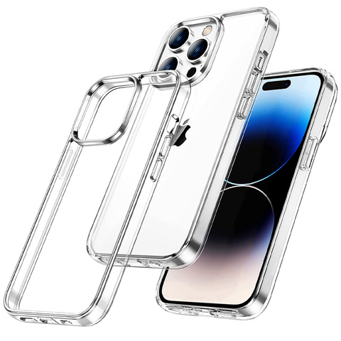 Alogy Etui na telefon Hybrid Case do Apple iPhone 14 Pro Max Przezroczyste