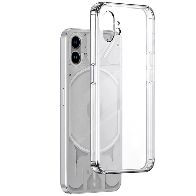 Alogy Etui ochronne na telefon obudowa Hybrid Case do Nothing Phone 1 Przezroczyste