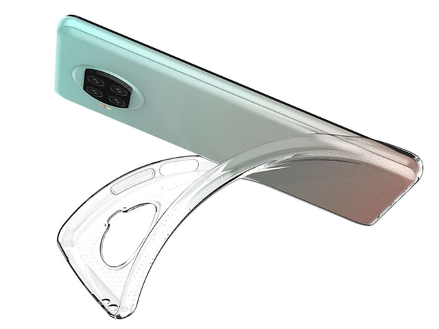 Etui na telefon silikonowe do Xiaomi Mi 10T Lite silikonowe przezroczyste