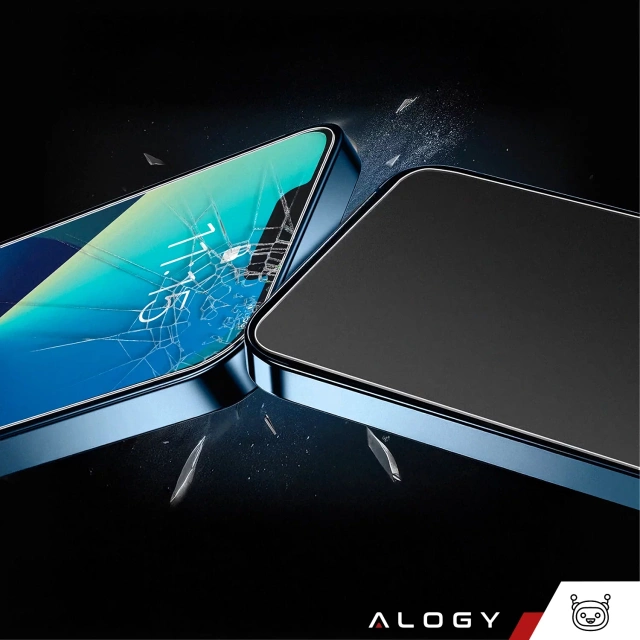 Szkło hartowane Prywatyzujące do Samsung Galaxy S25 Plus ochronne szkiełko na ekran 9H Alogy Privacy EasyShield™️ z ramką montażową