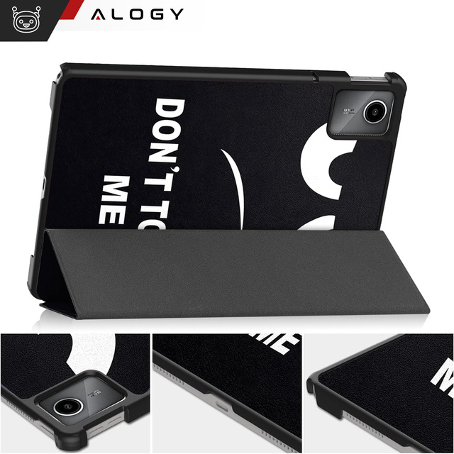 Etui do Lenovo Tab K11 / K11E 11” i M11 10.95" TB330FU / TB330XU / TB331FC obudowa na tablet Case Alogy Book Cover Don't Touch me + Rysik