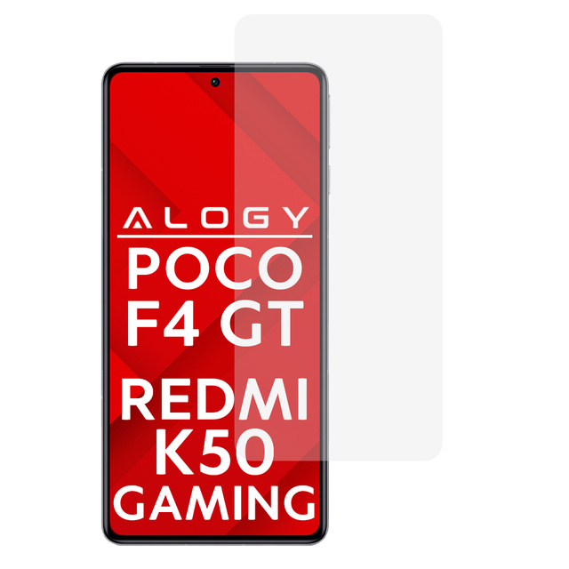 Alogy Szkło hartowane 9H do Xiaomi Poco F4 GT / Redmi K50 ochrona na ekran