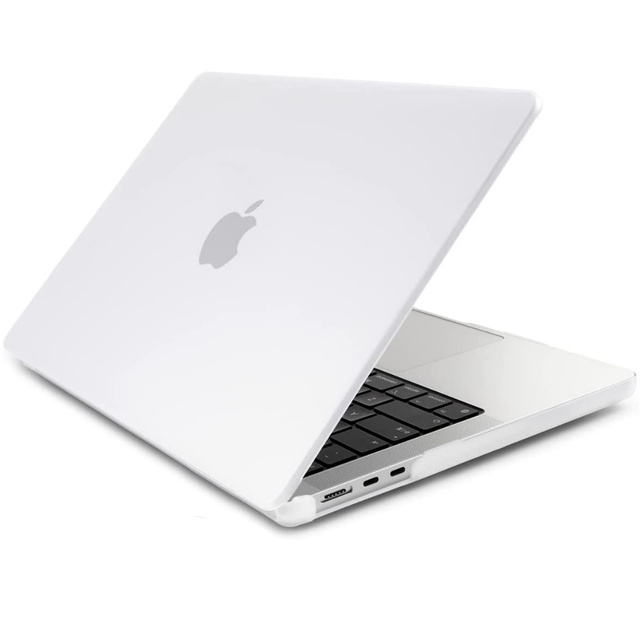 Alogy Etui Hard Case do Apple Macbook Air 13 2022 M2 Matowy Biały