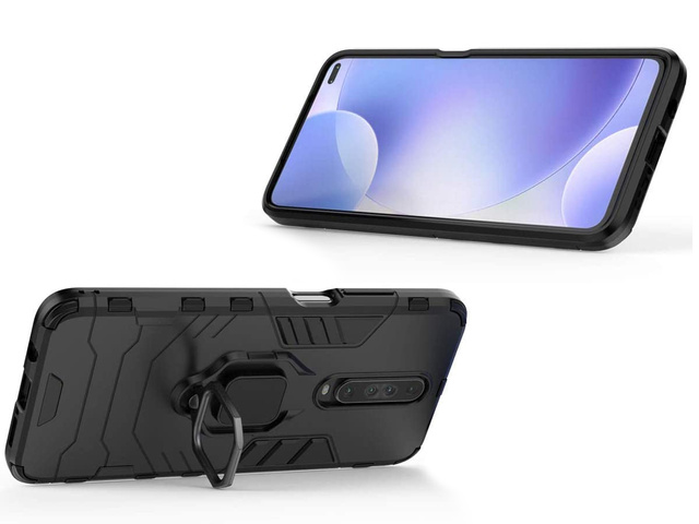 Alogy Etui na telefon Stand Ring Armor do Xiaomi Poco X2 czarne