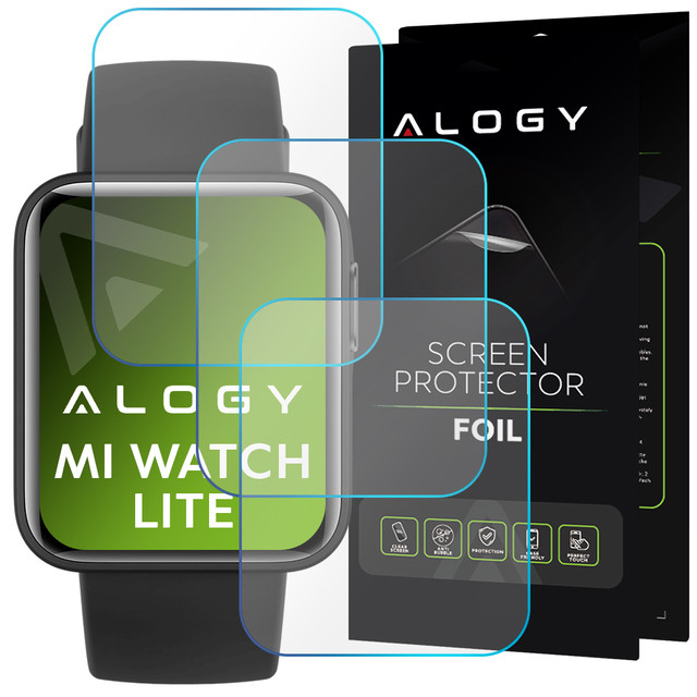 Alogy Folia hydrożelowa x3 Hydrogel do Xiaomi Mi Watch Lite