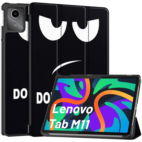 Etui do Lenovo Tab K11 / K11E 11” i M11 10.95" TB330FU / TB330XU / TB331FC obudowa na tablet Case Alogy Book Cover Don't Touch me + Rysik