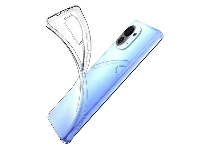 Etui na telefon silikonowe do Xiaomi Mi 11 silikonowe przezroczyste