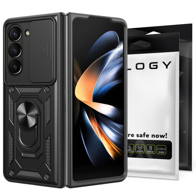 Etui ochronne Alogy Camshield Stand Ring z osłonką na aparat do Samsung Galaxy Z Fold 5