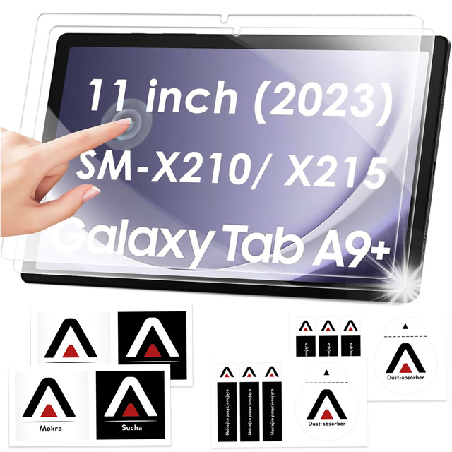  Alogy Screen Protector Pro+ Szkło hartowane do Samsung Galaxy Tab A9+ Plus 2023 11" X210/X215/X216 na ekran na tablet