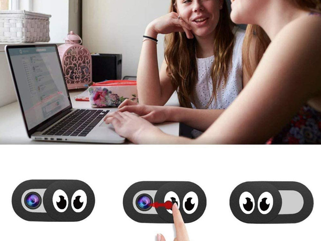 Alogy x6 Osłonka na kamerę do laptopa Macbooka Czarna