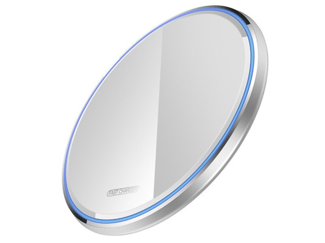 Alogy Fast Charger Ładowarka indukcyjna Qi USB-C Type C 15W White