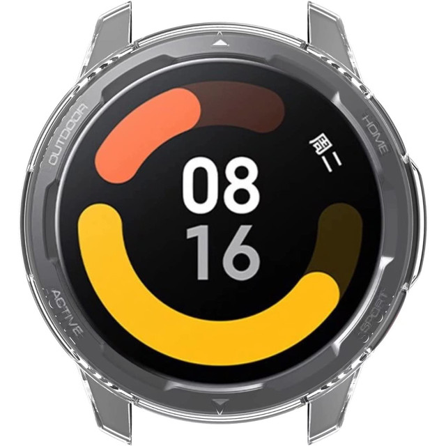 Alogy Etui silikonowe Case do Xiaomi Mi Watch S1 Active Global Przezroczyste