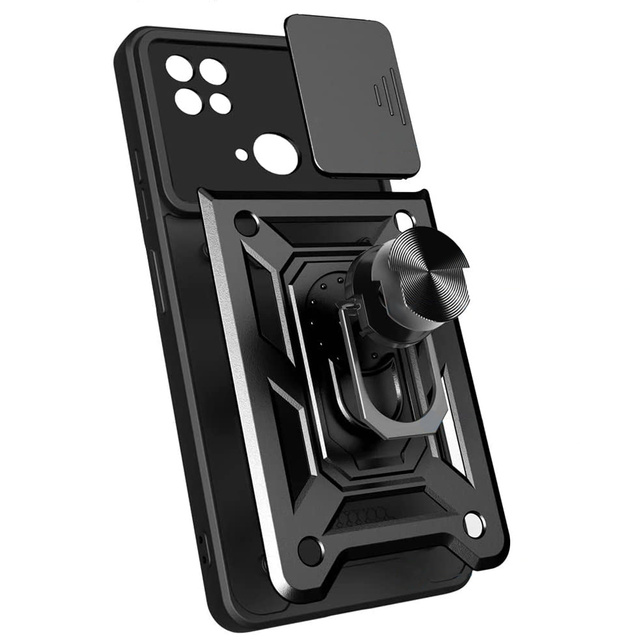 Alogy Camshield Stand Ring Etui na telefon z osłonką na aparat do Xiaomi Redmi 10c