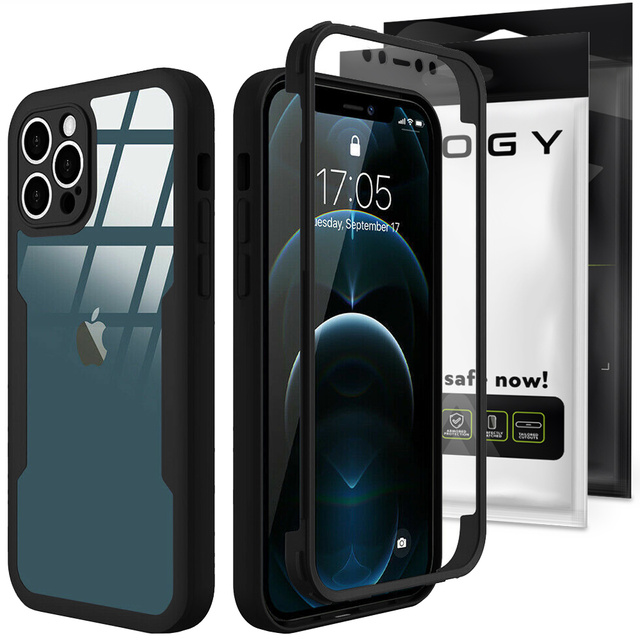 Alogy Etui na telefon Pancerne 360 obudowa Armor Case do Apple iPhone 13 Pro Max Black