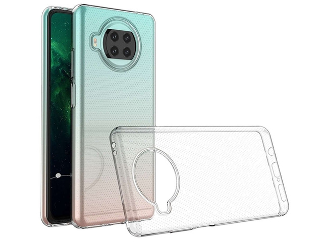 Etui na telefon silikonowe do Xiaomi Mi 10T Lite silikonowe przezroczyste