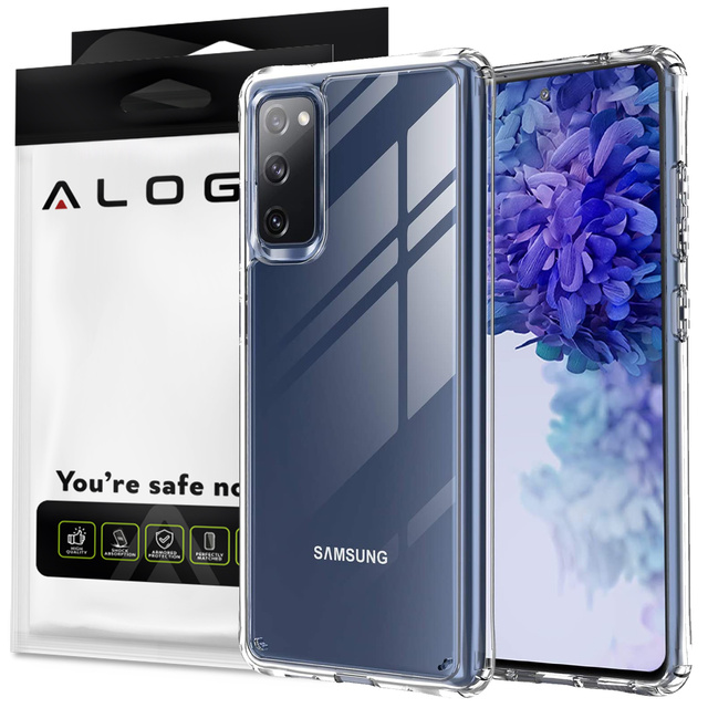 Alogy Etui ochronne obudowa Hybrid Clear Case do Samsung Galaxy S20 FE / S20 FE 5G Przezroczyste