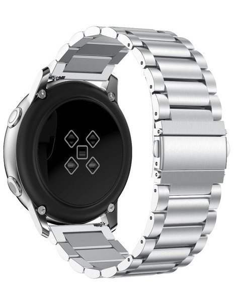 Stainless steel bransoleta do Galaxy Watch Active 2 44mm Alogy srebrna