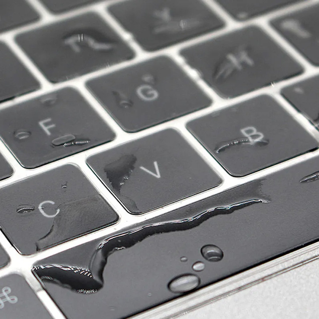Nakładka ochronna Alogy osłona na klawiaturę EU do Apple Macbook Air 13 2022 M2 A2681 Czarna