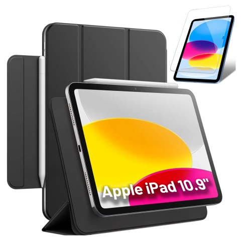Etui magnetyczne 360 do Apple iPad 10.9" gen 10 Alogy Magnetic 360 Case obudowa ochronna na tablet Czarne