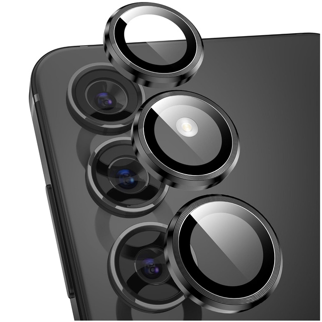 Alogy Lens Protector PRO+ Szkło do Samsung Galaxy S24+ Plus osłona na aparat obiektyw nakładka ochronna