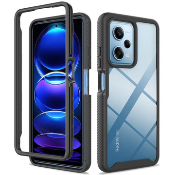 Alogy Etui pancerne Defense360 Pro + Screen Protector do Xiaomi Redmi Note 12 Pro / Poco X5 Pro Black