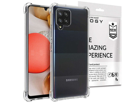Alogy Etui na telefon ShockProof do Samsung Galaxy A42 5G przezroczyste