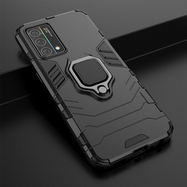 Alogy Etui na telefon Stand Ring Armor do Realme GT Master Edition Czarne