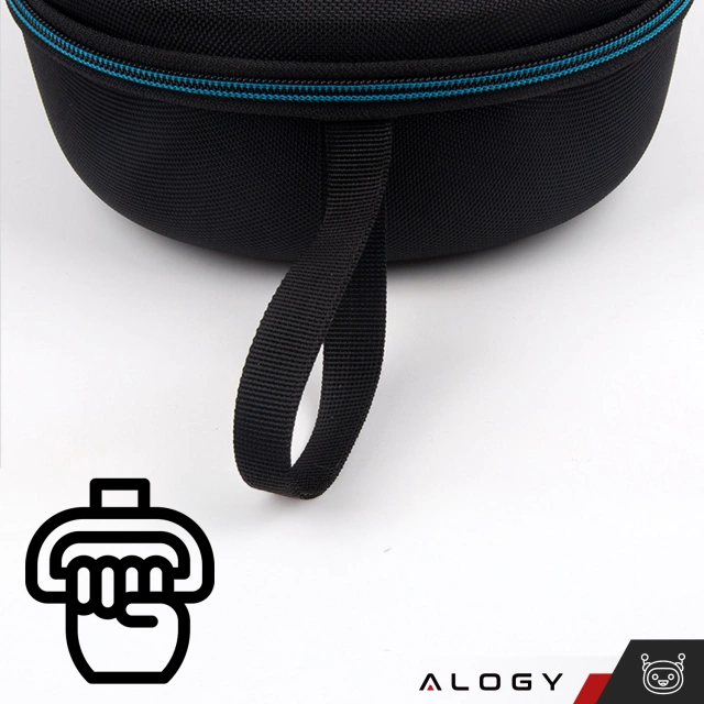 Etui ochronne do Oculus Quest 3 Alogy Hard Case obudowa ochronna + ochrona okularu Czarne