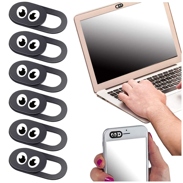 Alogy x6 Osłonka na kamerę do laptopa Macbooka Czarna