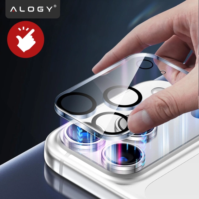 Szkło Ochronne na Obiektyw Aparatu do Apple iPhone 17 Pro, Wzmocnione i Odporne na Zarysowania, Precyzyjnie Dopasowane, Alogy Lens Protector Pro+™ – Przezroczyste