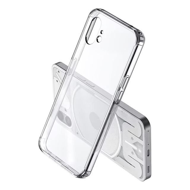 Alogy Etui ochronne na telefon obudowa Hybrid Case do Nothing Phone 1 Przezroczyste