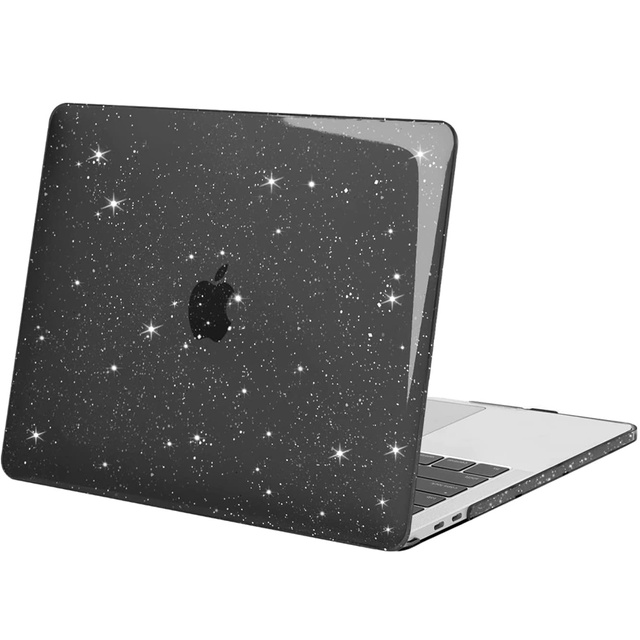 Alogy Etui Hard Case do Apple MacBook Pro 13 2016-2020 Glitter Black